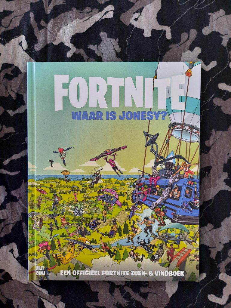 Fortnite: waar is Jonesy? voorkant cover omslag kaft