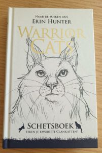 schetsboek warrior cats
