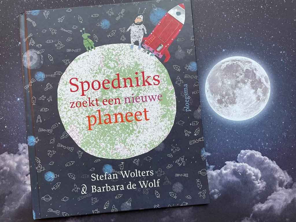 spoedniks zoekt een nieuwe planeet voorkant cover omslag kaft