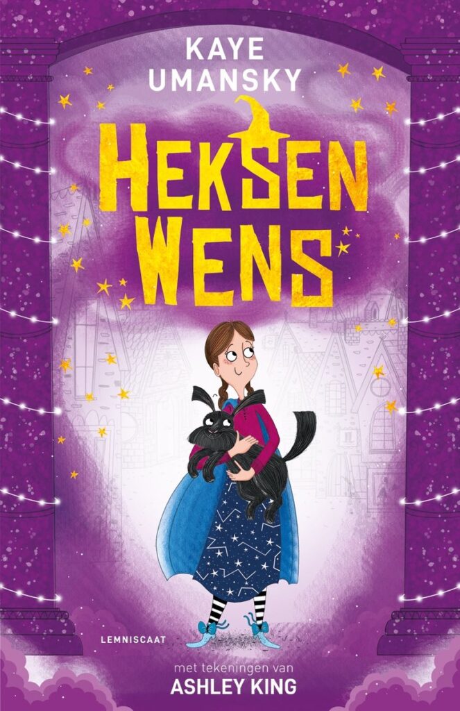 heksenwens voorkant cover omslag kaft boek kaye umansky