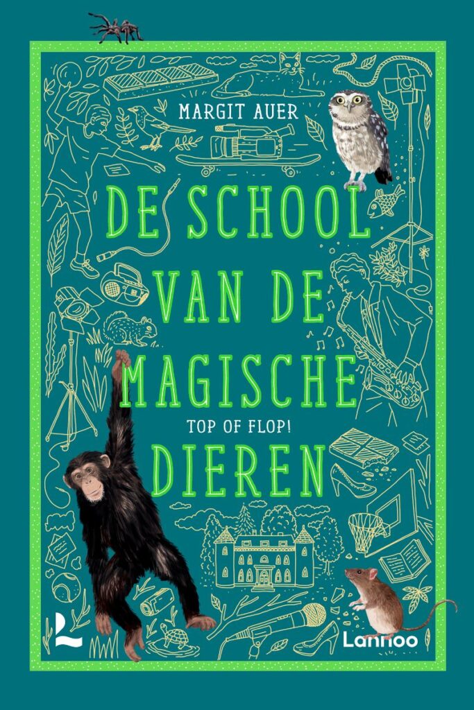 top of flop de school van de magische dieren 5 voorkant cover omslag kaft