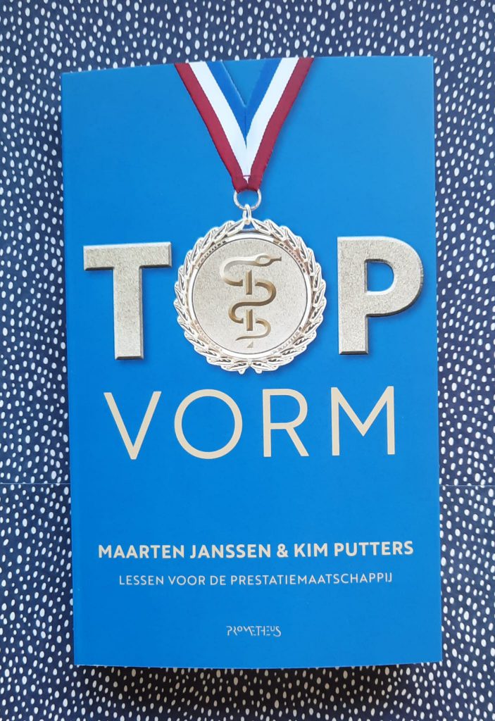 Topvorm Maarten Janssen Kim Putters voorkant cover omslag kaft