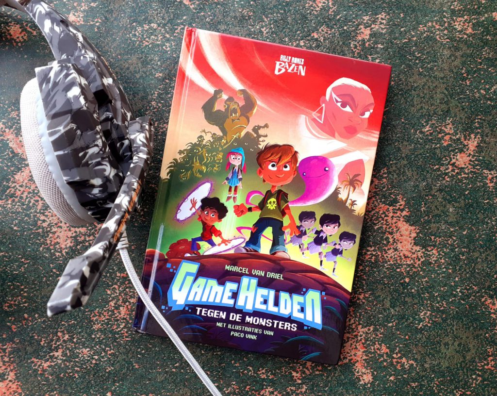 voorkant Gamehelden tegen de monsters cover omslag kaft