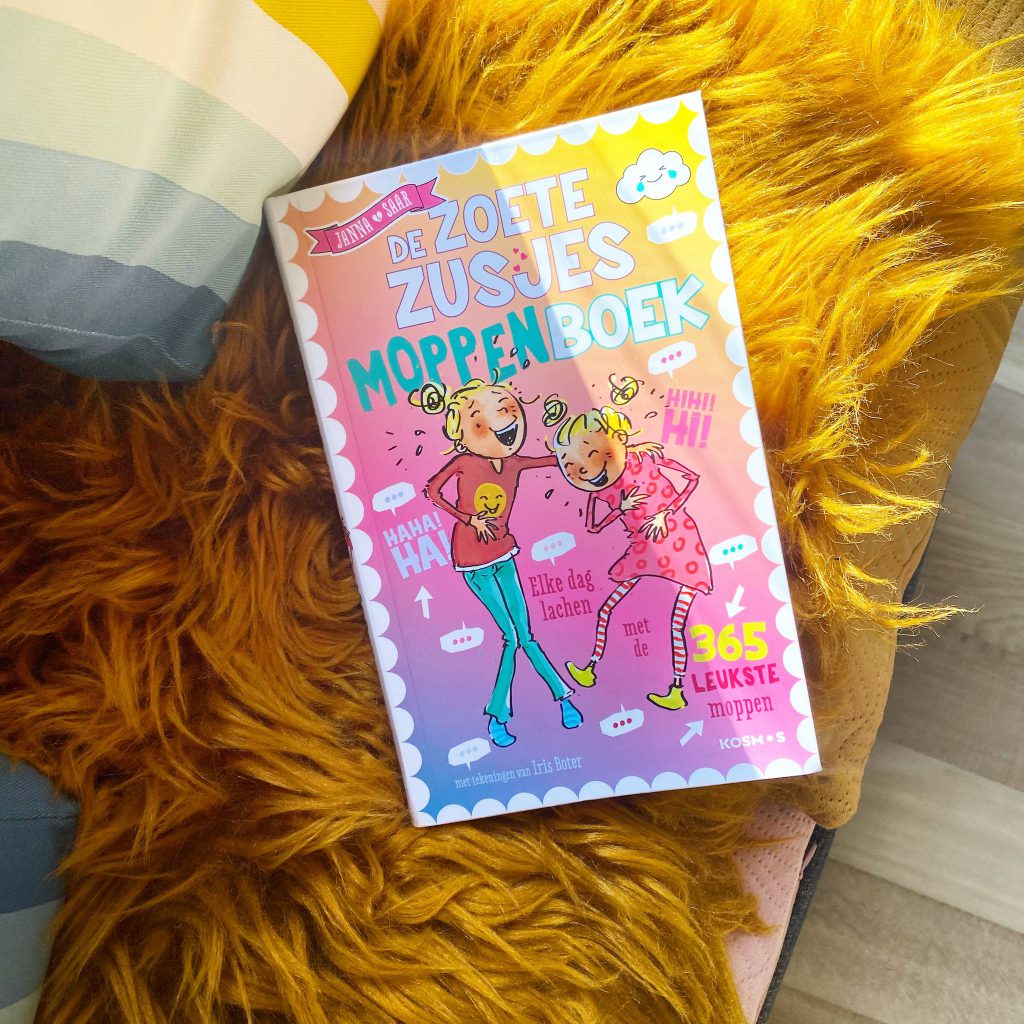 De Zoete zusjes moppenboek voorkant cover omslag kaft