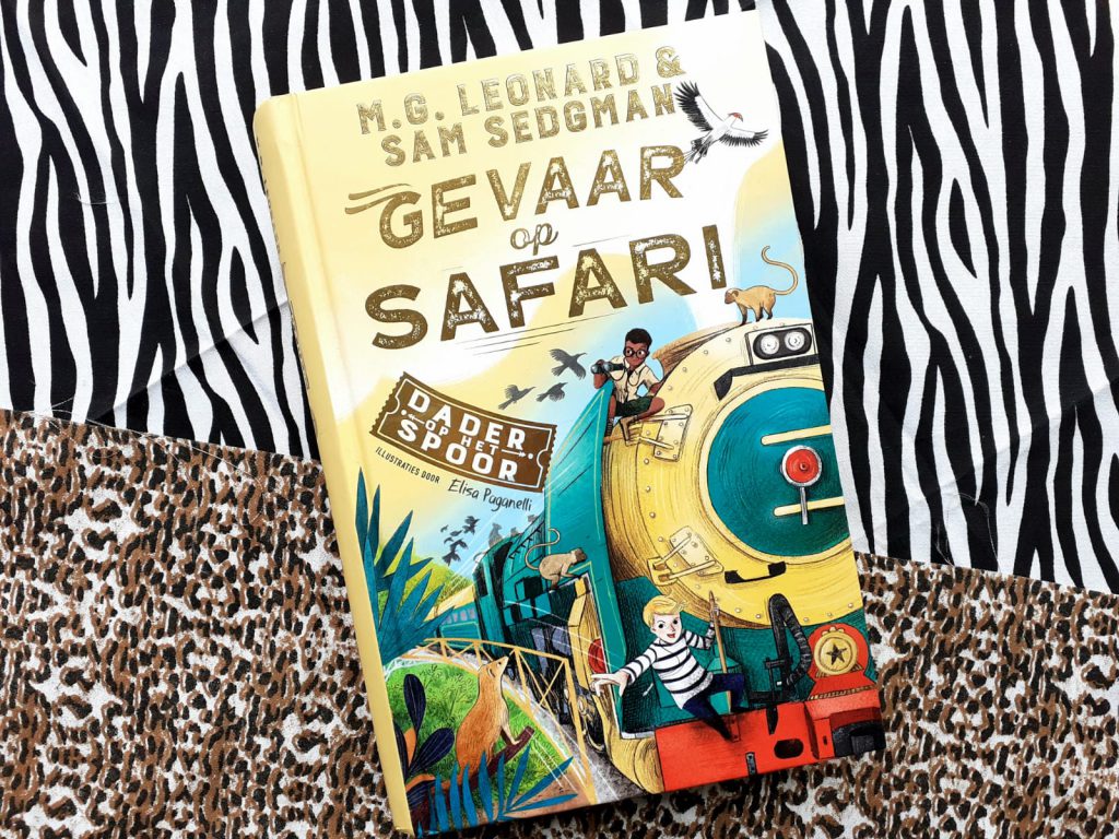 voorkant Gevaar op safari cover omslag kaft