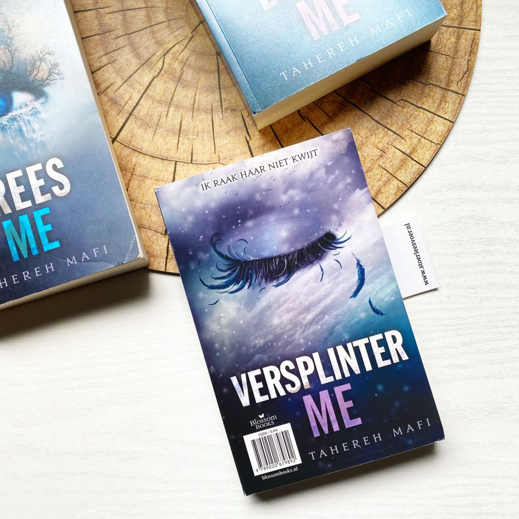 versplinter me voorkant cover omslag kaft
