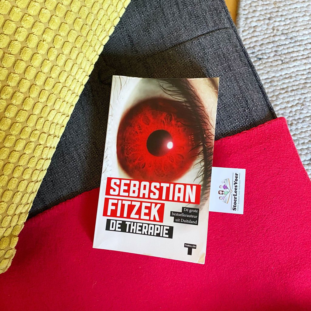 De therapie voorkant coveromslag kaft