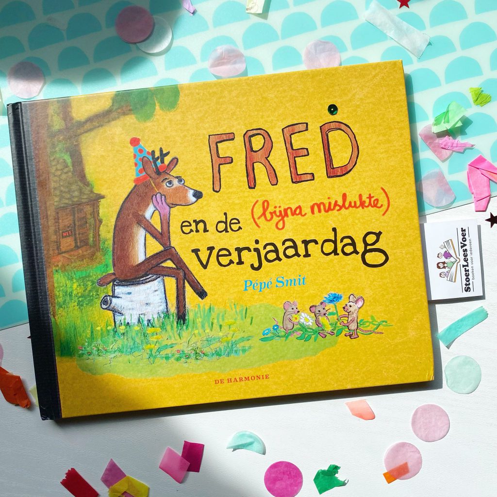 Fred en de (bijna mislukte) verjaardag voorkant cover omslag kaft