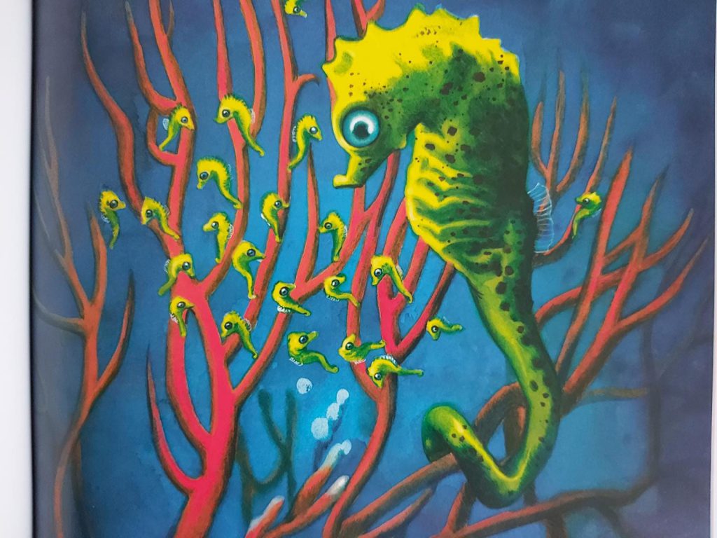 De allerbeste mama van de hele wereldzeepaardje