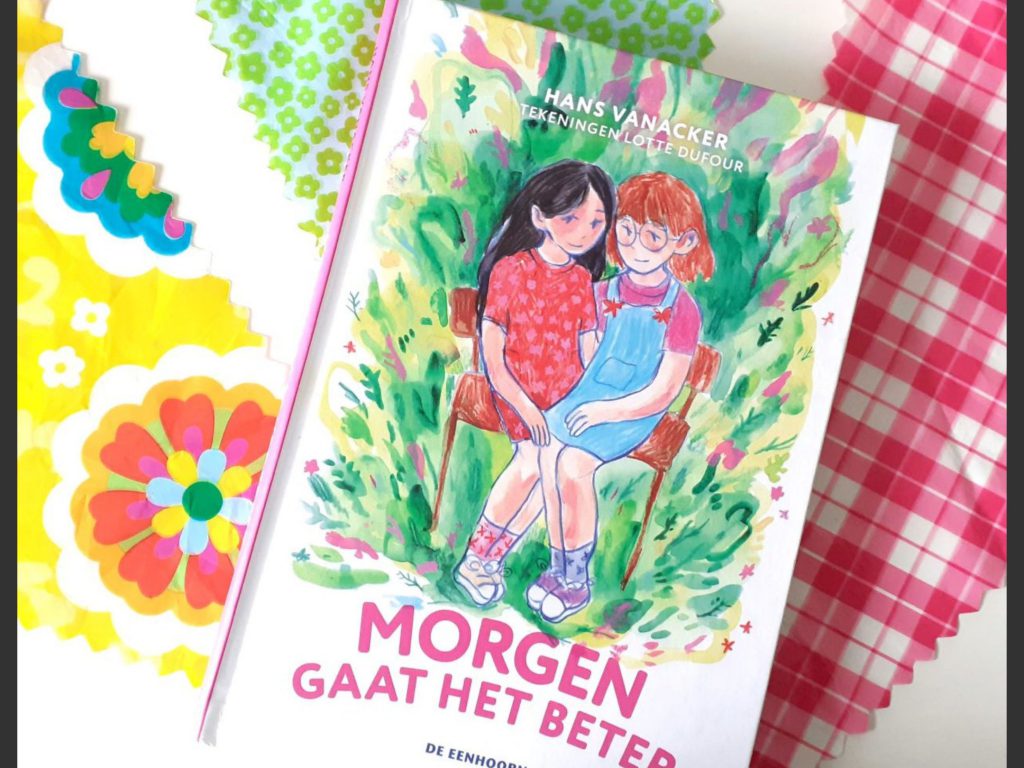 hoofd Morgen gaat het beter voorkant cover omslag kaft