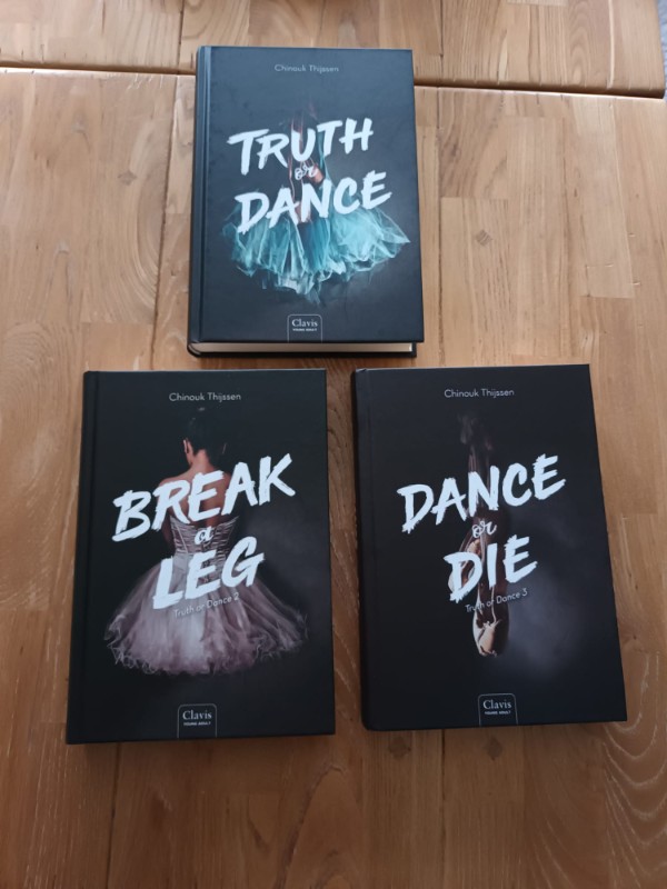 truth or dance break a leg dance or die triloge chinouk thijssen voorkant cover omslag kaft Favoriete boeken 2022