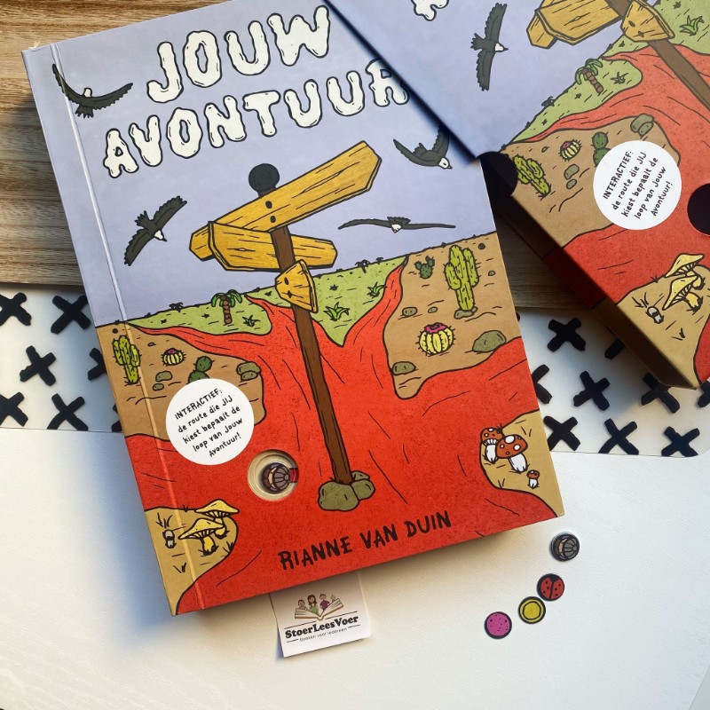 jouw avontuur voorkant cover omslag kaft