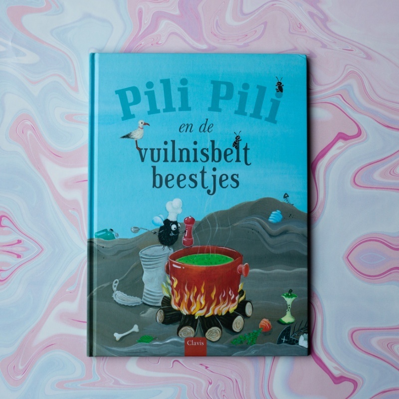 cover soepje van de vlieg pili pili en de vuilnisbeltbeestjes omslag kaft