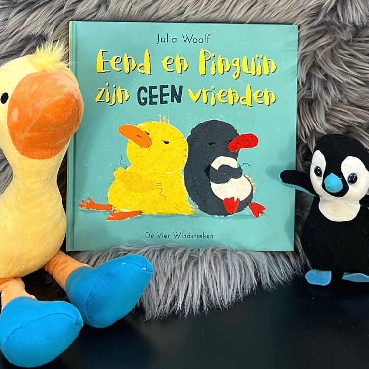Eend en pinguïn zijn geen vrienden voorkant cover omslag kaft