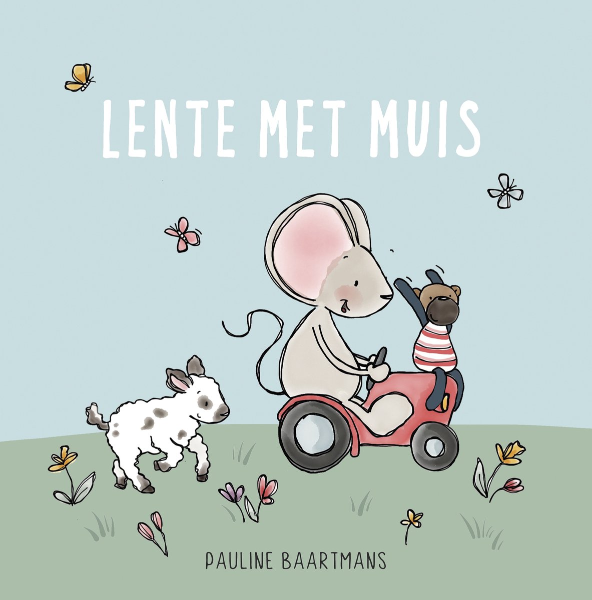 Lente met Muis voorkant cover omslag kaft