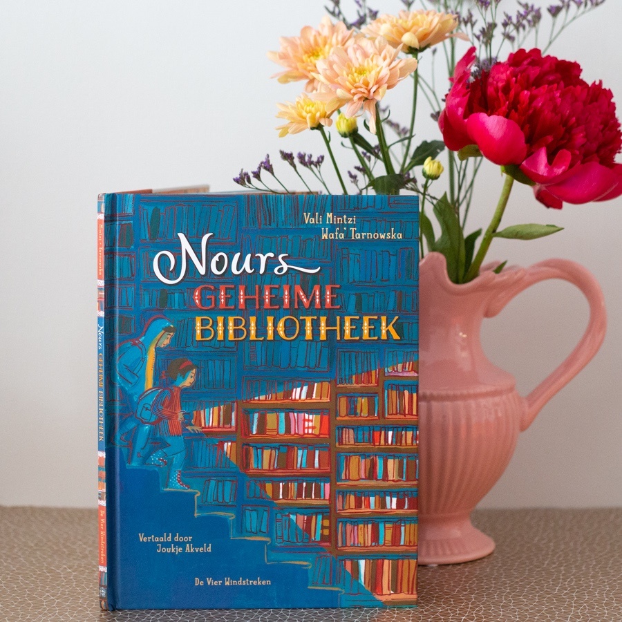 nours geheime bibliotheek voorkant cover omslag kaft