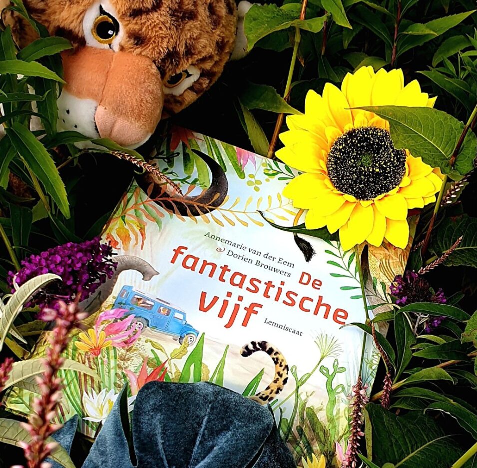 De fantastische vijf voorkant cover omslag kaft