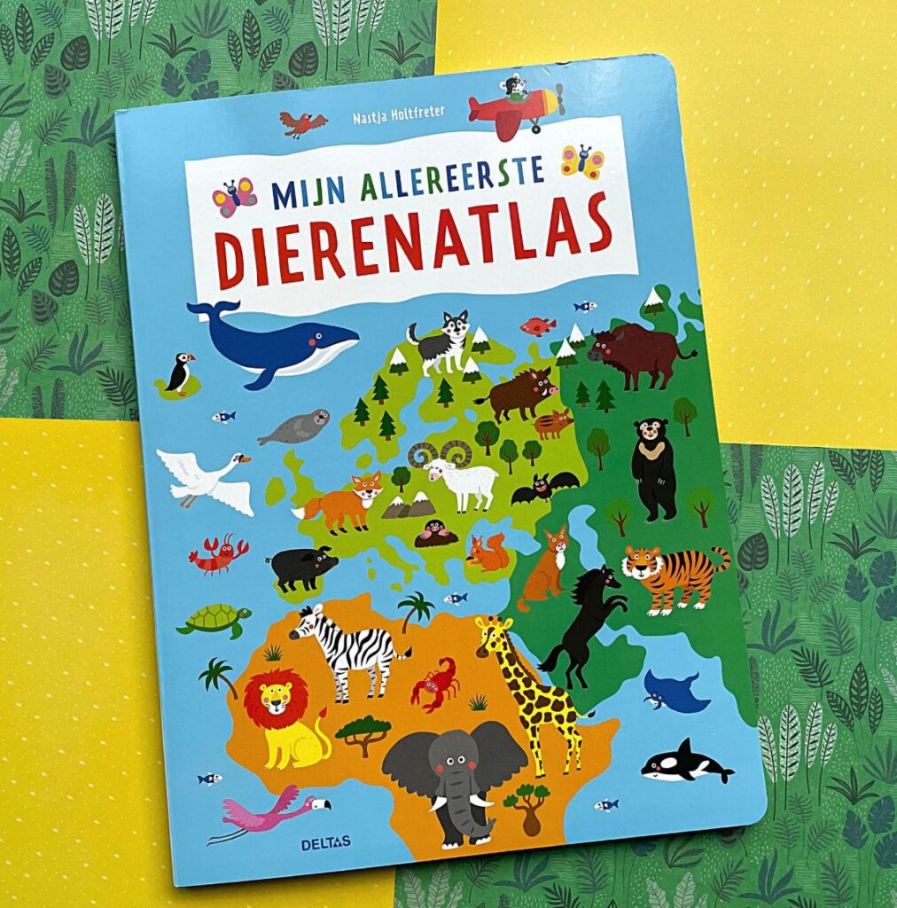 Mijn allereerste dierenatlas voorkant cover omslag kaft
