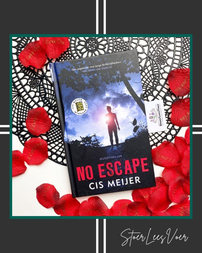 no escape cis meijer voorkant cover omslag kaft boek jeugd thriller ya