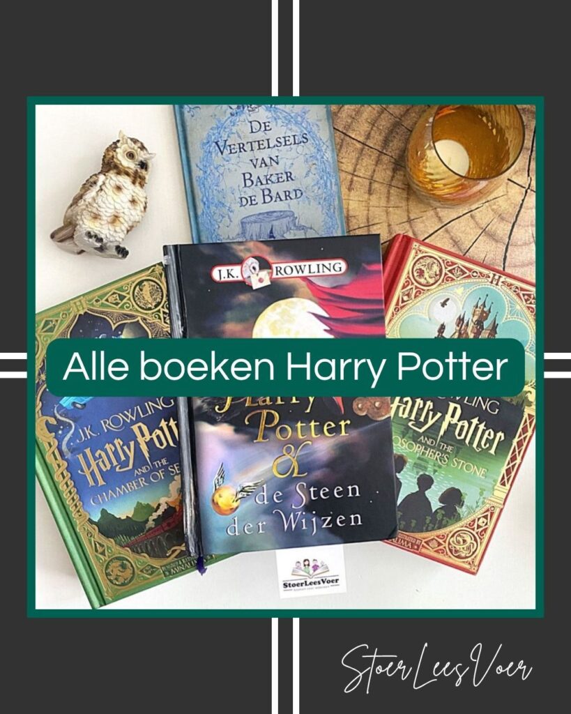 Alle boeken van Harry Potter jk rowling