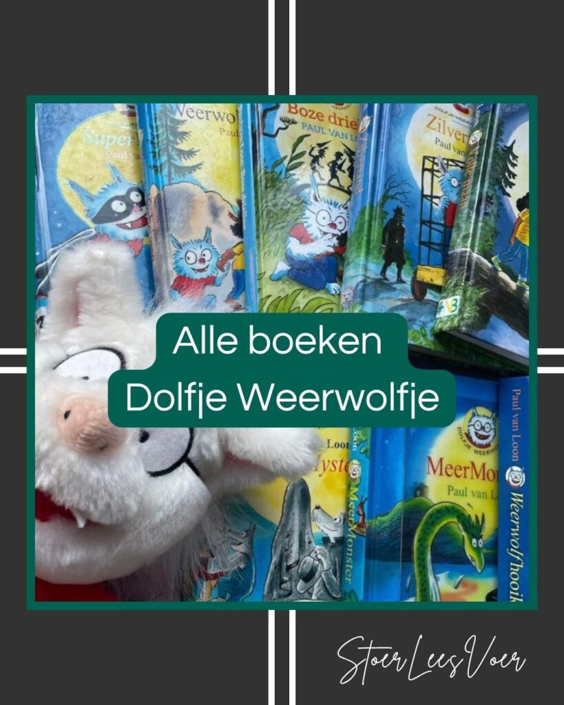 alle boeken dolfje weerwolfje paul van loon knuffel