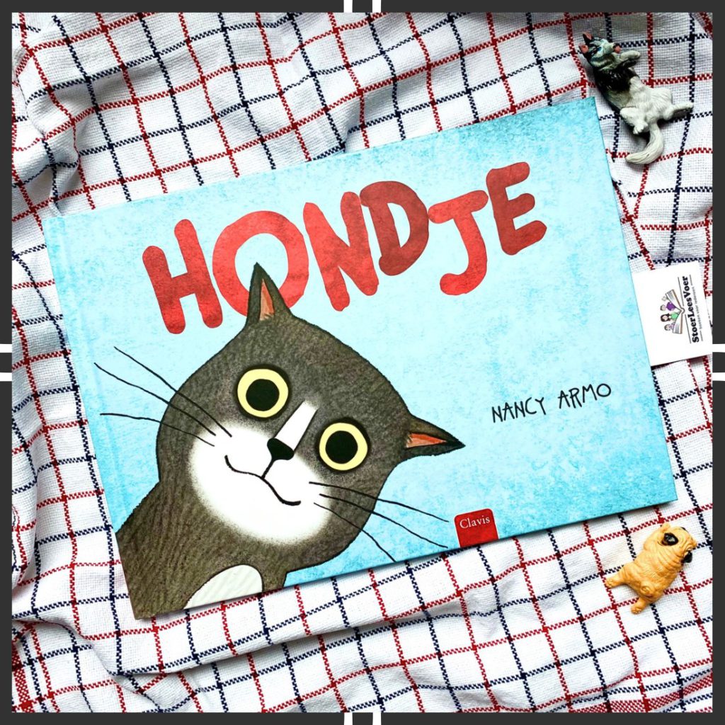 Hondje nancy armo prentenboek hond kat poes huisdieren clavis grappig vriendschap voorkant cover kader samenvatting voorkant inkijkexemplaar recensie review cadeautip