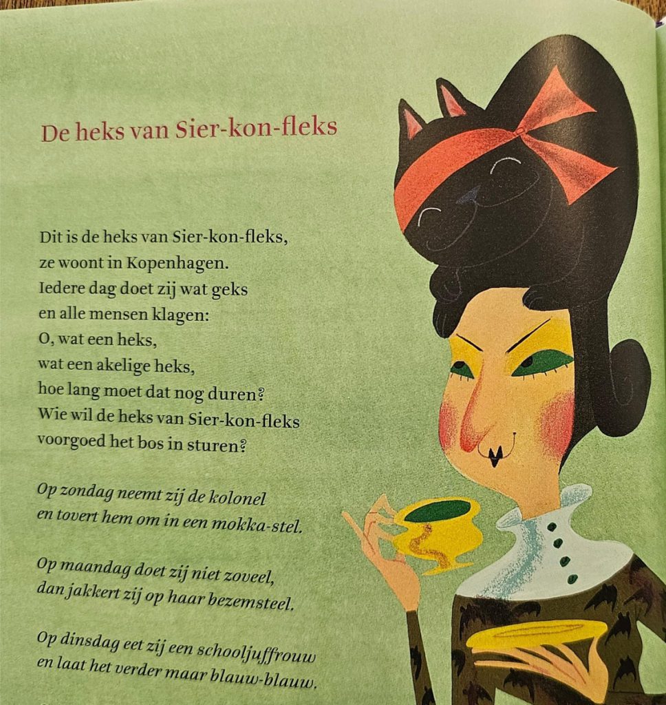 De heks van Sier-kon-fleks  Annie M.G. Schmidt boeken Zing een lied