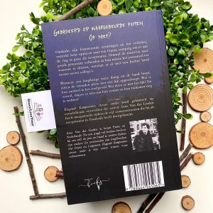 Klagende kampeerder sterven sneller arne van der Linden achterkant cover boek synopsis achterflap hamley books