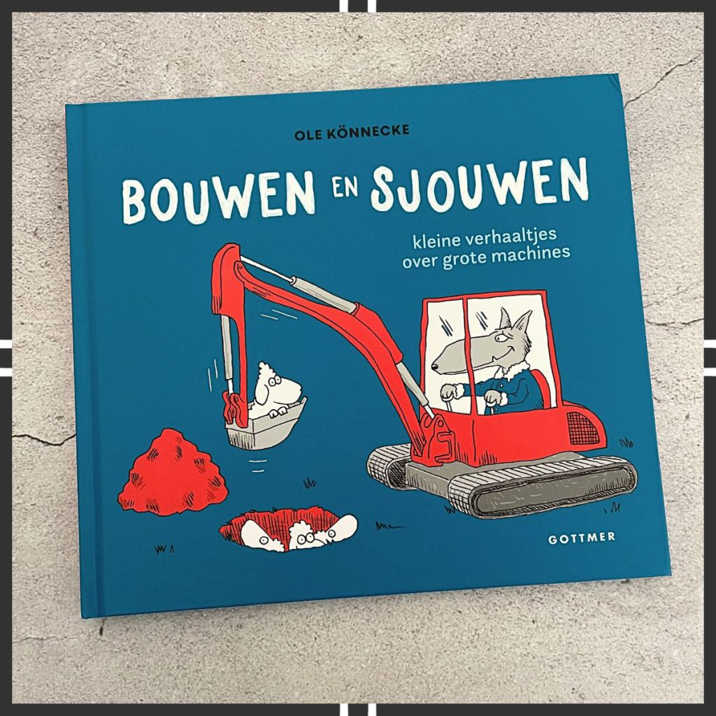 bouwen en sjouwen shovel graafmachine wolf