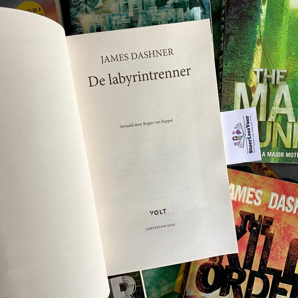 titelblad the maze runner james dashner boek hoofdstuk