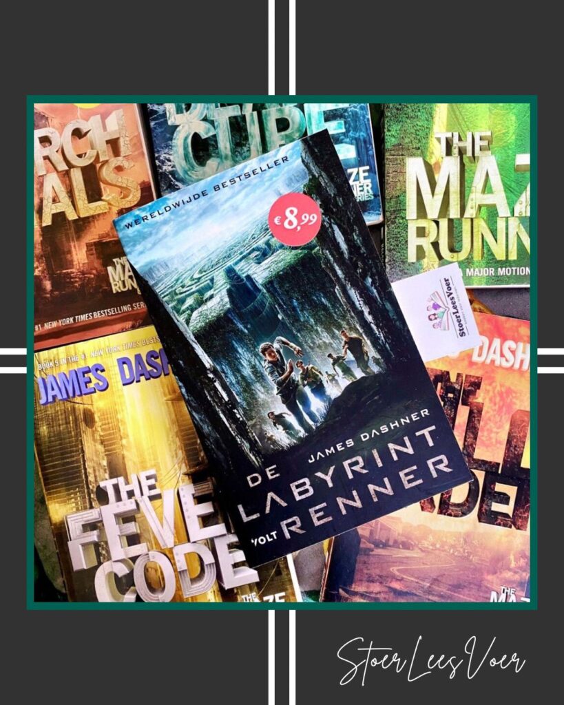 De Labyrintrenner, een start van The Maze Runner boekenserie james dashner boeken voorkant cover omslag kaft