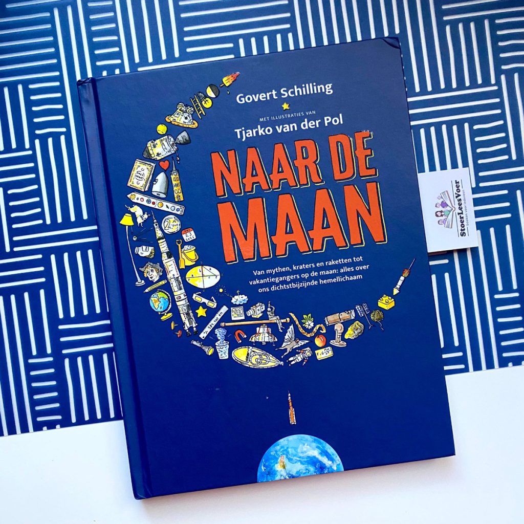 Naar de maan voorkant boek omslag cover govert schilling tjarko van der pol