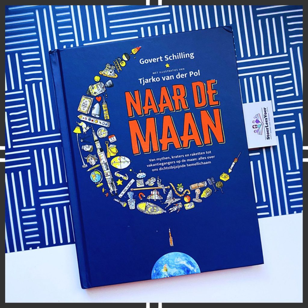 Naar de maan voorkant boek omslag cover govert schilling tjarko van der pol