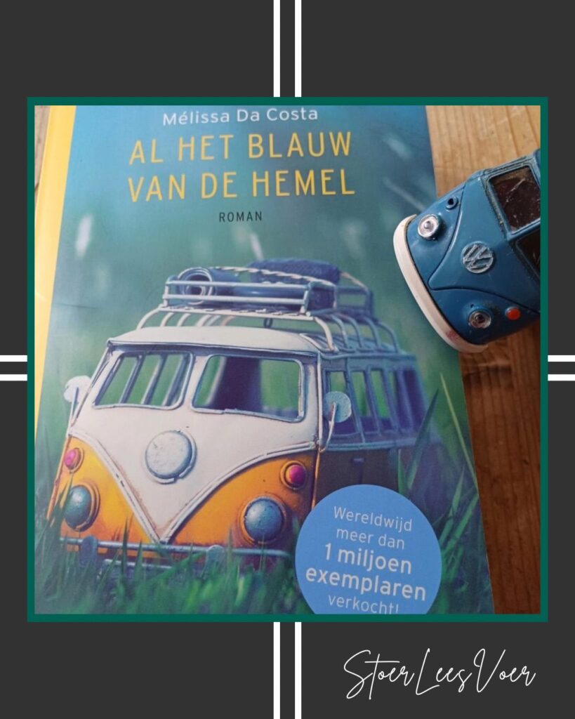 al het blauw van de hemel voorkant cover kaft omslag boek mélissa da costa