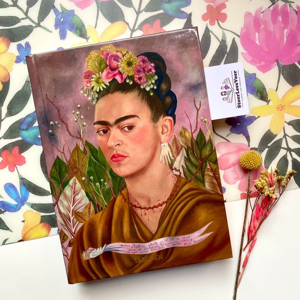 Frida Kahlo Taschen kunstboek voorkant cover kader omslag boek