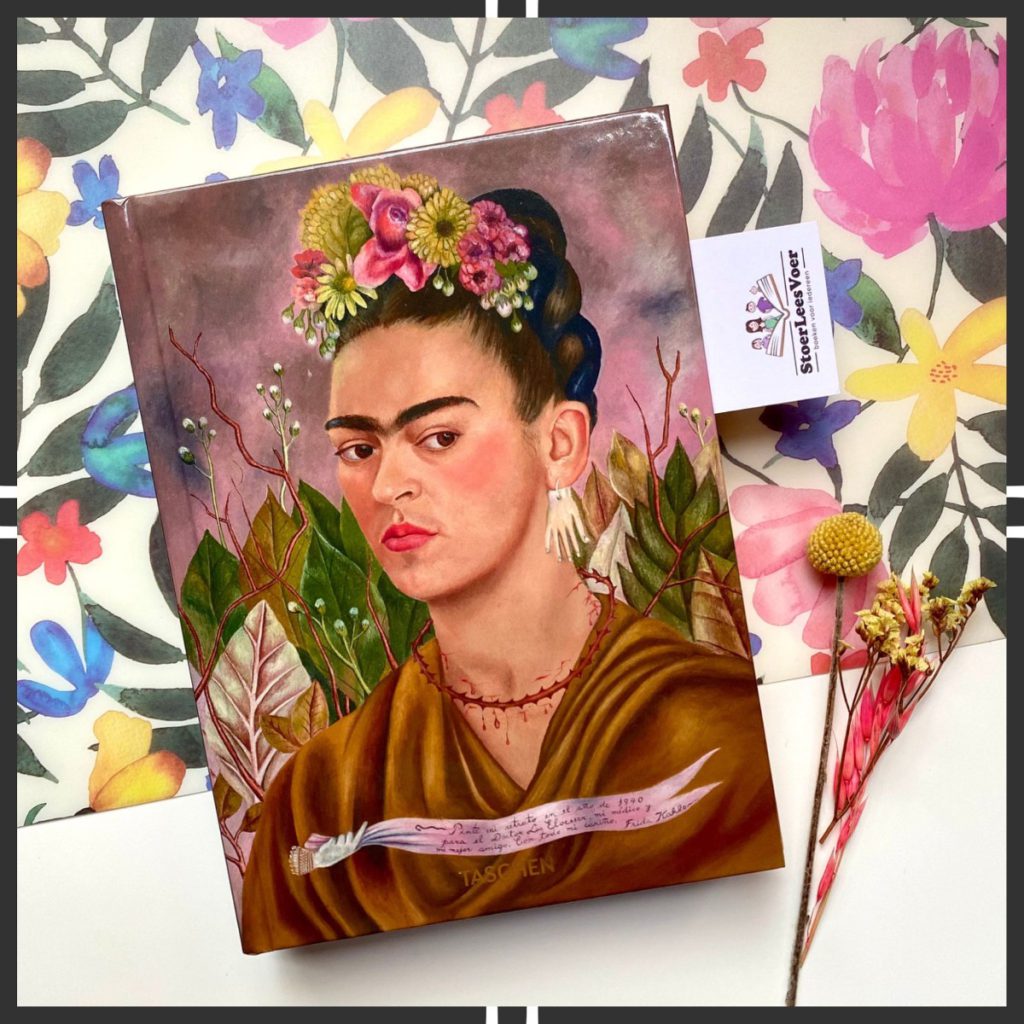 Frida Kahlo Taschen kunstboek voorkant cover kader omslag boek