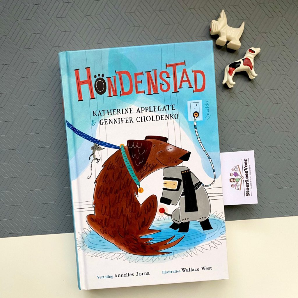 Hondenstad katherine applegate leesboek boek honden voorkant cover omslag