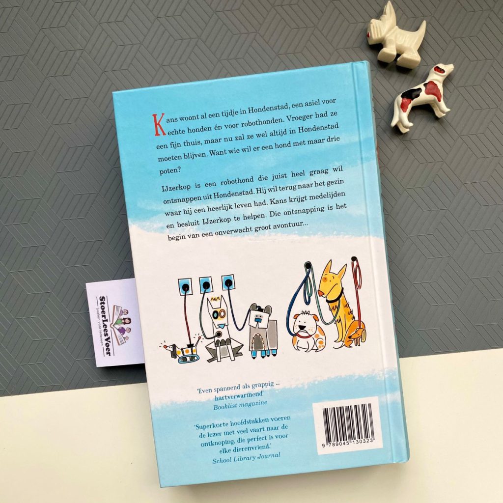 Hondenstad katherine applegate leesboek boek honden achterkant achterflap synopsis samenvatting cover omslag