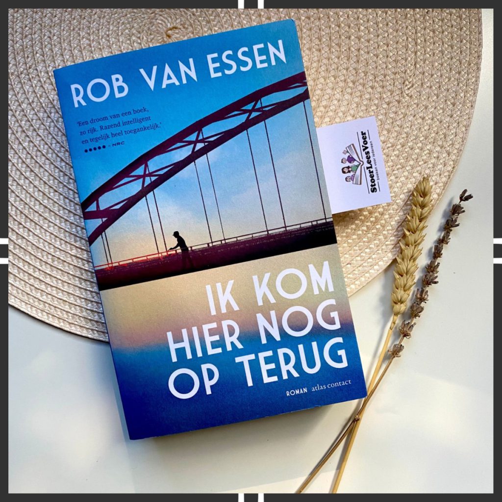 Ik kom hier nog op terug rob van essen roman voorkant cover kader boek omslag