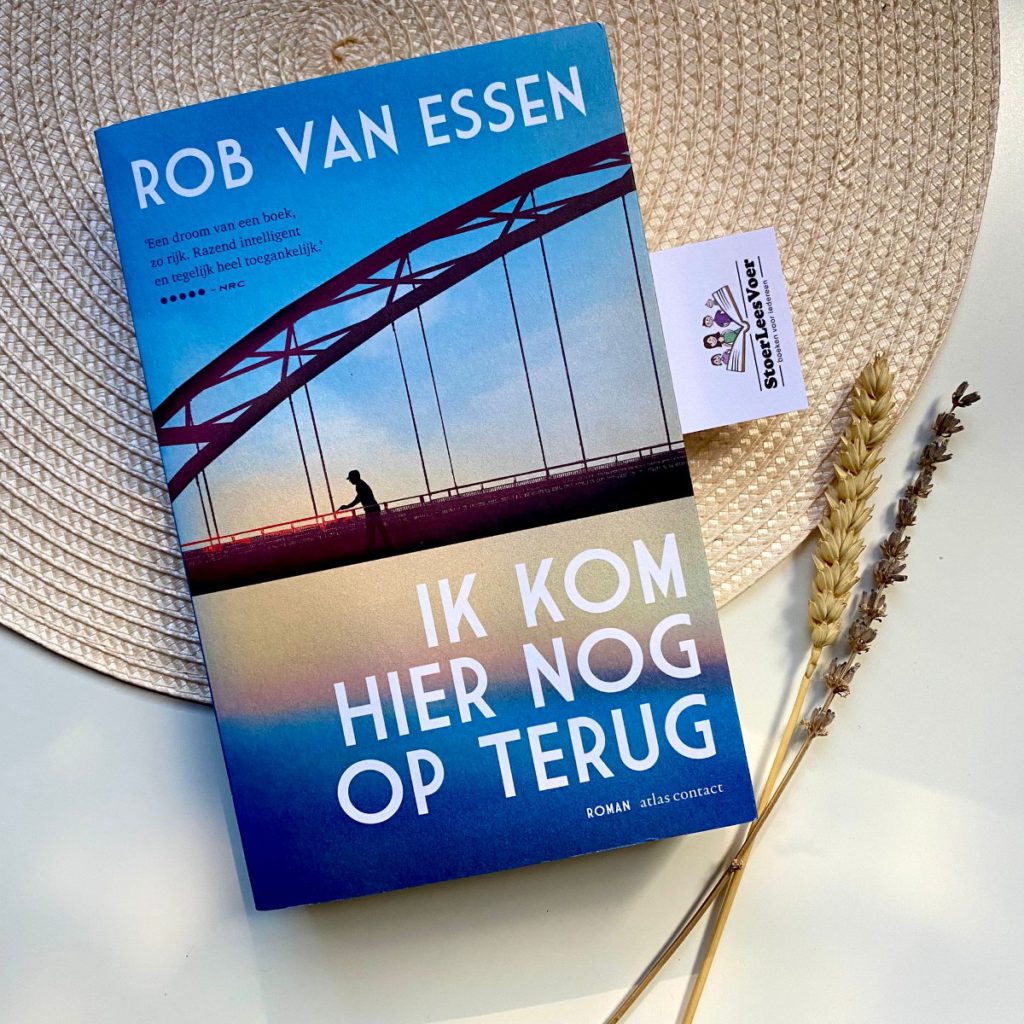 Ik kom hier nog op terug rob van essen roman voorkant cover kader boek omslag