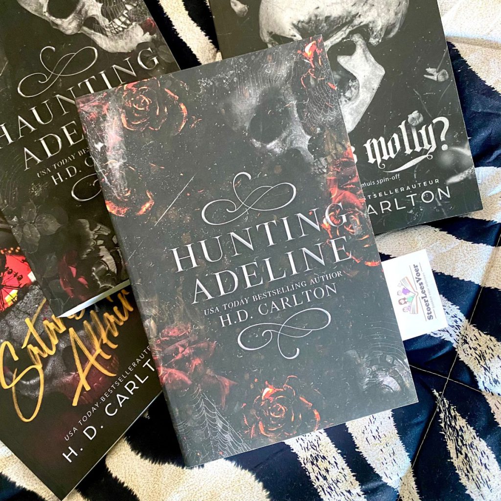 Kat en muis duet hunting adeline h d carlton dark romance voorkant boek cover kader omslag