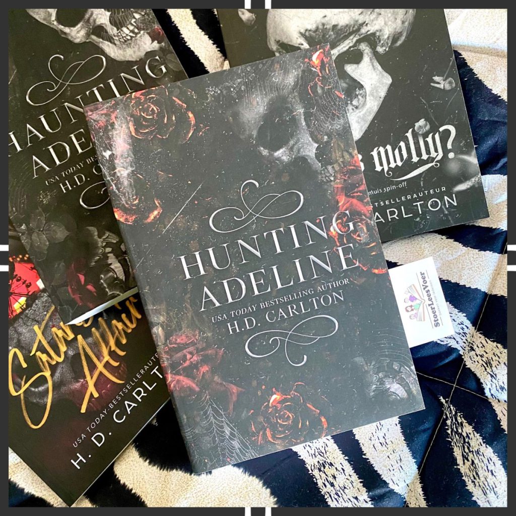 Kat en muis duet hunting adeline h d carlton dark romance voorkant boek cover kader omslag