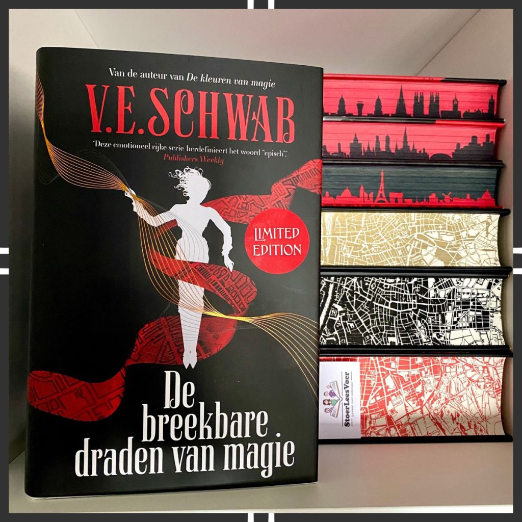 De breekbare draden van magie schemering 4 v e schwab voorkant cover boek kader omslag