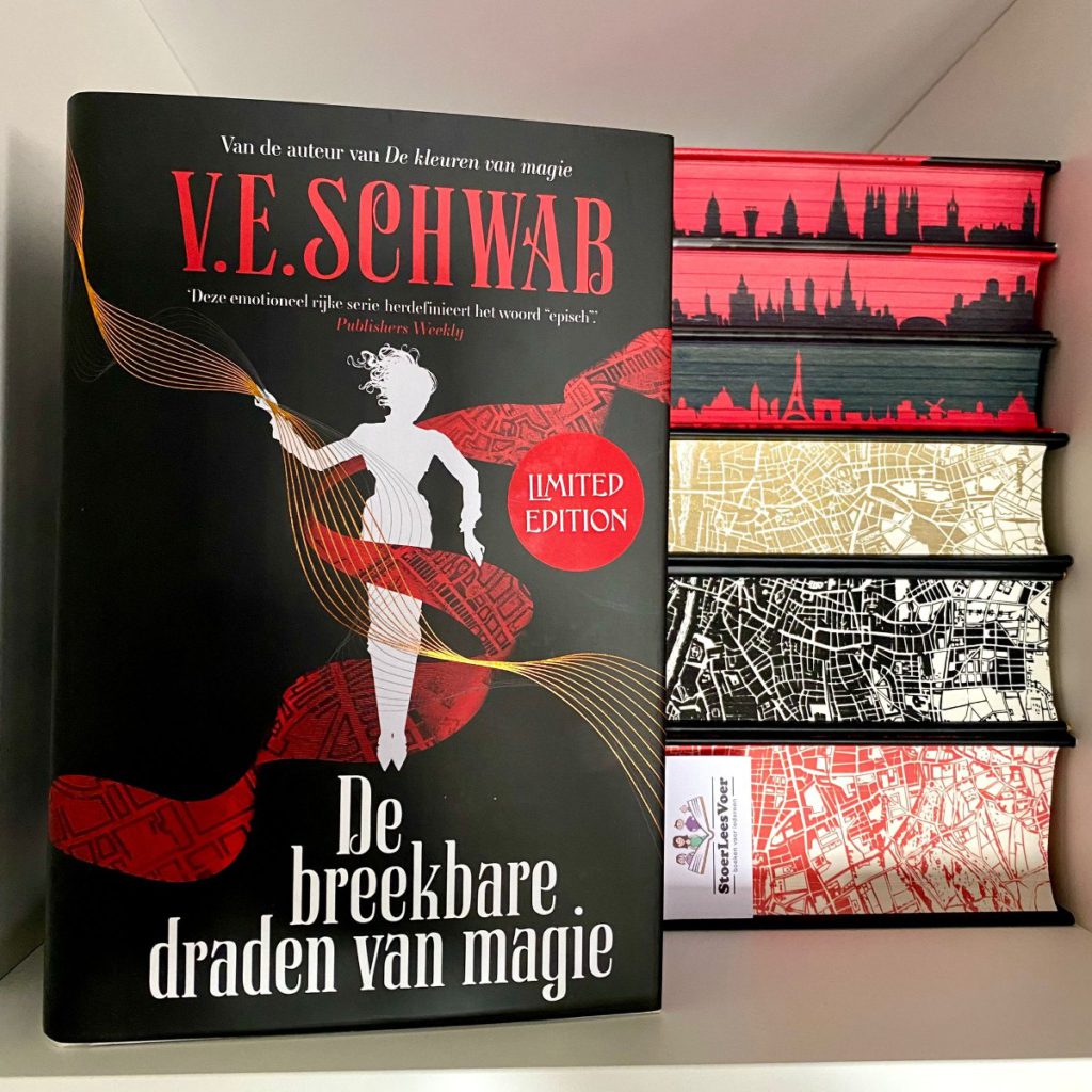 De breekbare draden van magie schemering 4 v e schwab voorkant cover boek kader omslag