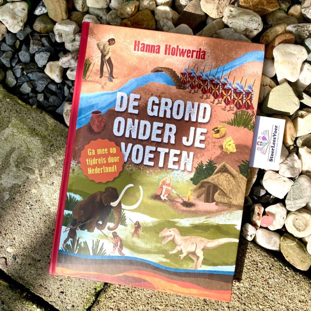 De grond onder je voeten voorkant hanna holwerda cover omslag boek