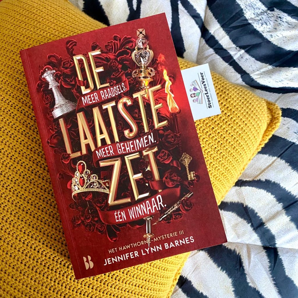 De laatste zet Hawthorne mysterie 3 voorkant cover omslag boek jennifer lynn barnes