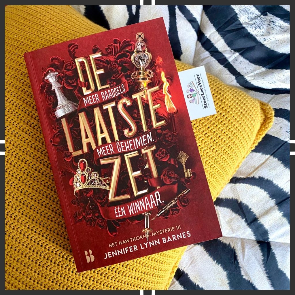 De laatste zet Hawthorne mysterie 3 voorkant cover omslag boek jennifer lynn barnes