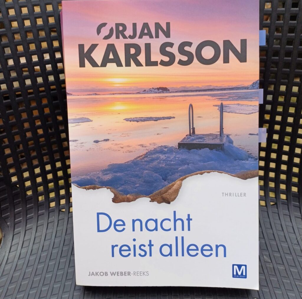 De nacht reist alleen voorkant cover omslag kaft jakob weber 2