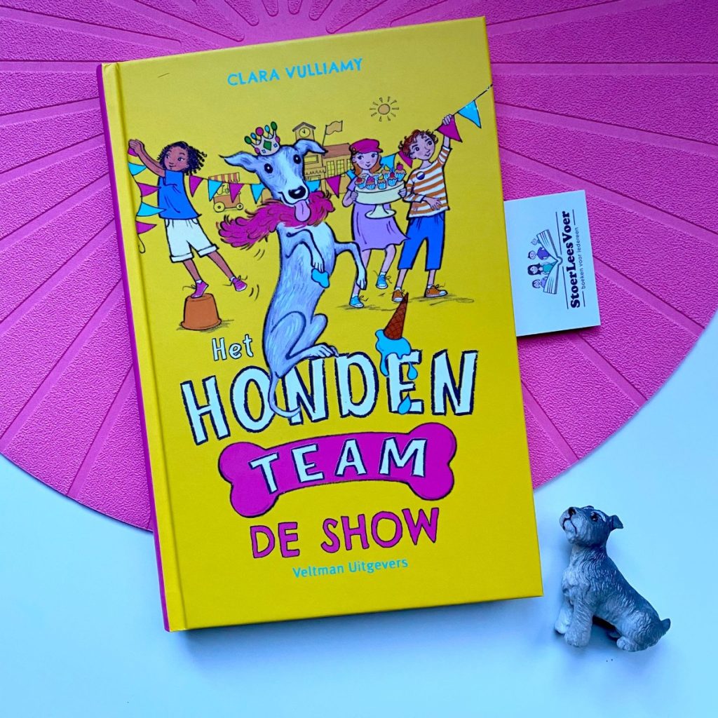 Het hondenteam 3 de show voorkant cover omslag leesboek jeugd