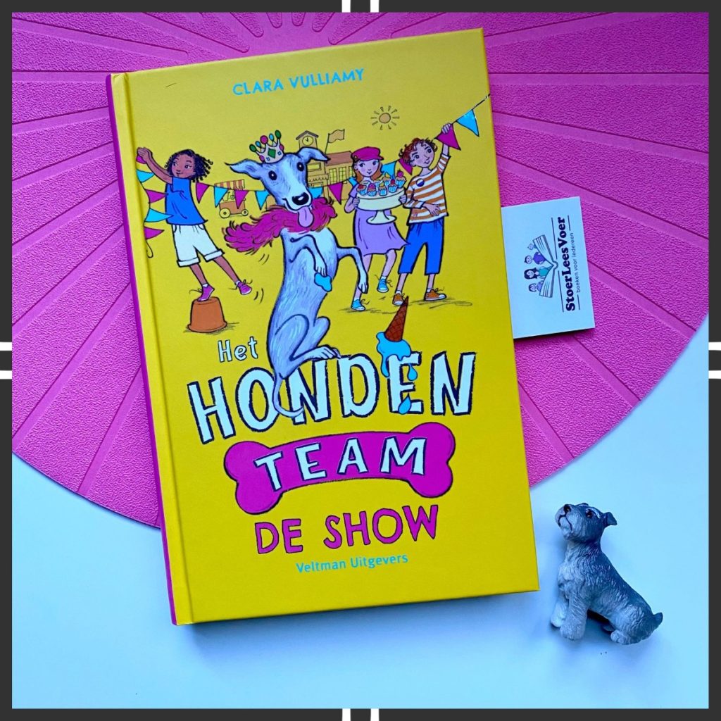 Het hondenteam 3 de show voorkant cover omslag leesboek jeugd